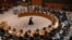 A general view shows a United Nations Security Council meeting during a vote on a draft resolution calling for an immediate end to violence in Myanmar and release of political prisoners, at the U.N. headquarters in New York on Dec. 21, 2022.