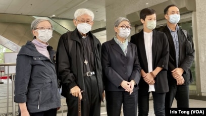 香港612基金違社團條例案陳日君樞機等6被告罪成罰款逾300至500美元