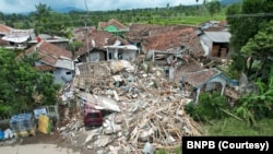 Korban luka-luka gempa Cianjur menjadi 7.729 orang, termasuk 545 orang yang luka parah yang sebagian masih dirawat di rumah sakit. (Foto: Courtesy/BNPB)