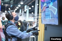 Attendees of CES 2023 in Las Vegas will have many opportunities to check out the latest VR and AR products, as well as the latest inventions in the gaming industry. (Photo courtesy of CES)