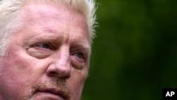 FILE - Former tennis player Boris Becker arrives at Southwark Crown Court in London, April 29, 2022.