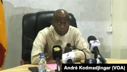 Saleh Kebzabo, Premier ministre de transition au Tchad. (VOA Afrique/André Kodmadjingar).