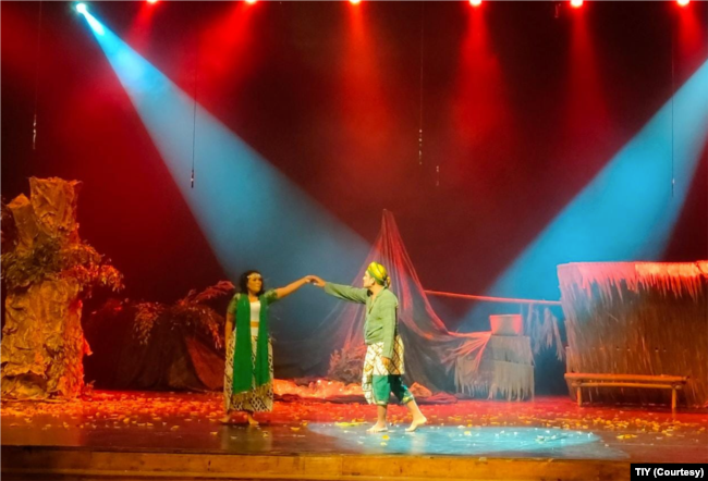 Pentas Teater Inklusi Yogyakarta memberi ruang bagi warga peduli Aids, aktivis, ODHA/ODHIV dan transpuan untuk berekspresi. (Foto: Courtesy/TIY)