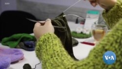 Volunteer Movement Knits Warm Clothes for Ukrainian Soldiers