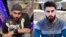 هومن عبداللهی معترض کشته شده در شامگاه ۱۶ آذر (راست) و محسن شکاری معترض اعدام شده در ۱۷ آذر ۱۴۰۱