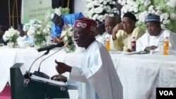 Zababben shugaban kasar Najeriya  Bola Ahmed Tinubu