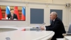 Tổng thống Nga Putin họp qua đường truyền video với Chủ tịch Trung Quốc Tập Cận Bình, 30/12/2022.