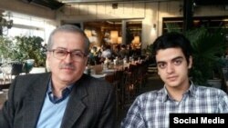 پدر علی یونسی دانشجوی نخبه‌ای که چند سال است در زندان به سر می‌برد. 