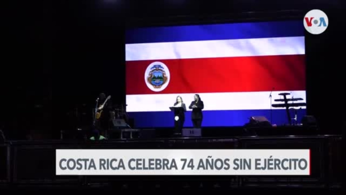 Costa Rica, el país que lleva 74 años sin ejército