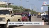 Vuelven las filas por combustible en Venezuela 