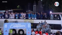 Argentina enloquece con la llegada de su selección de fútbol 