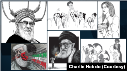 مسابقه کاریکاتور «شارلی ابدو» با عنوان «خامنه‌ای برو گم شو»