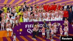 Vatambi veCroatia mushure mekutambidzwa menduru dzavo dze bronze.