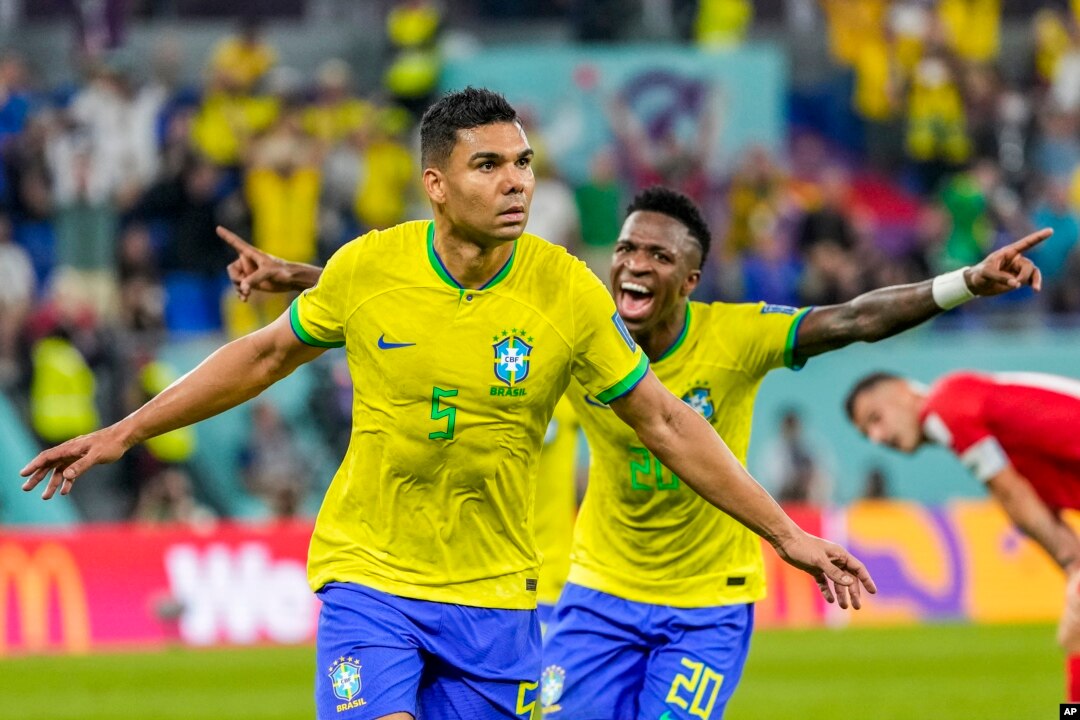 Com gol de Casemiro, Brasil garante a classificação para as oitavas de final  da Copa do Mundo - Jornal de Brasília