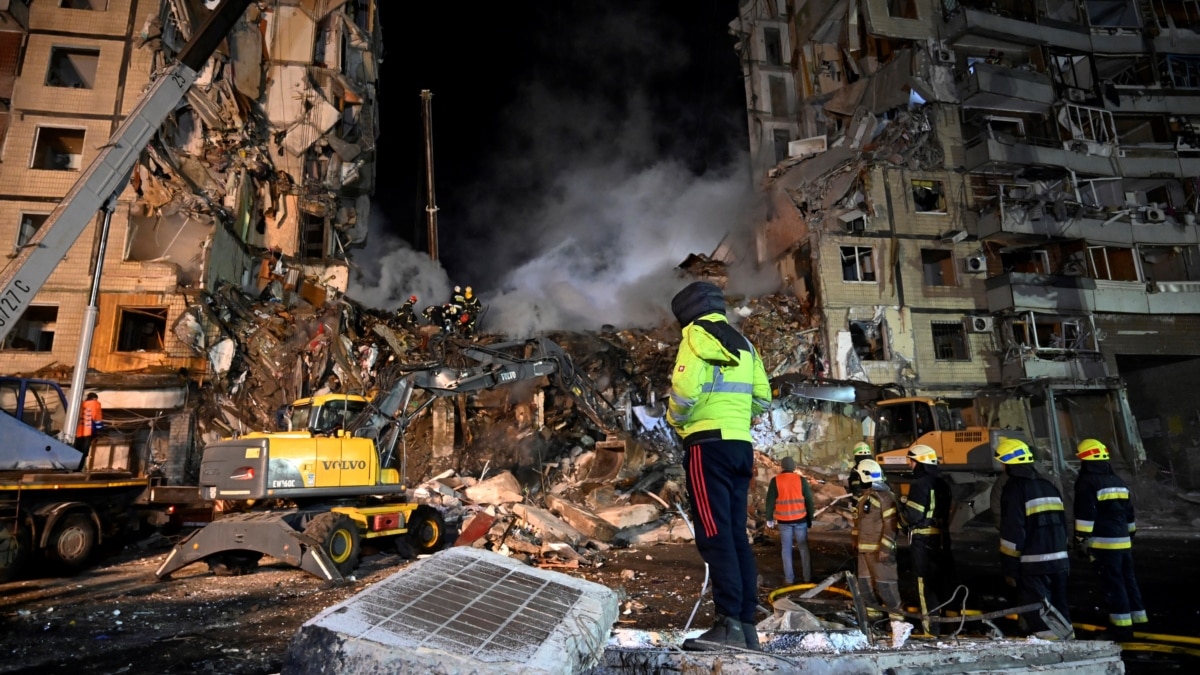 Dozens Dead Or Missing After Missile Strike On Ukraine Apartment Building