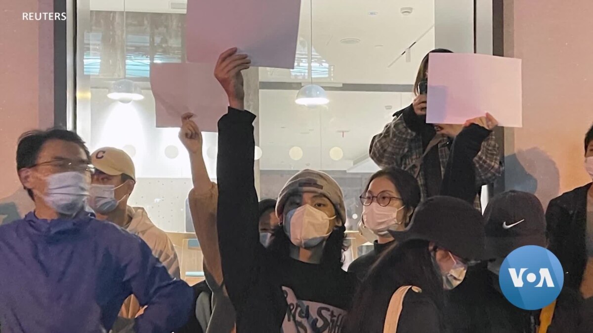 What Do Blank Pieces Of Paper Mean In Protests 