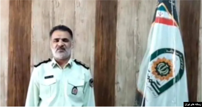 ابراهیم کوچک‌زی فرمانده نیروی انتظامی چابهار