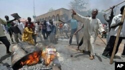 Ghasia zilizozuka katika mji wa Kano, kaskazini mwa Nigeria baada ya kutangazwa matokeo rasmi ya uchaguzi wa rais