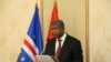 Presidente de Angola, João Lourenço, fala na Presidência de Cabo Verde, 14 Março 2022