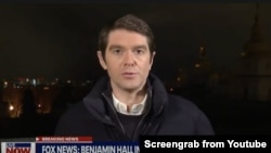 Benjamin Hall, a Fox News reporter, was injured in Ukraine on March 14, 2022.