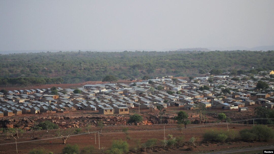 FILE - A general view shows Mai Aini Eritrean Refugee camp near Mai Tseberi town in Tigray Region, Ethiopia, June 26, 2021.