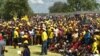 Ibandla leCitizens Coalition for Change linqobe endaweni ezinengi eZimbabwe. (VOA)