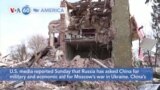 VOA60 America - Russia Asks China for Military Aid on Ukraine: US Media