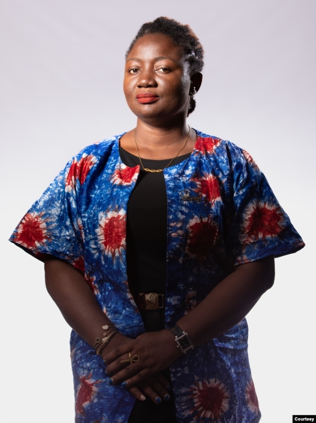 Facia Boyenoh Harris: While women have made advances In Liberia, “we’re dealing with a very strong patriarchal system that continually marginalizes women.” (Courtesy: John Healey)