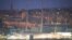 This March 10, 2022, photo shows Sailing Yacht A, owned by Russian oligarch Andrey Melnichenko in Trieste, Italy.