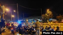 Myanmar Migrants arrested in Thailand