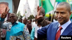 Felix Tshisekedi et Moïse Katumbi.