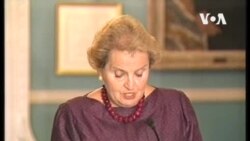 Albright bi Talabanî û Barzanî re