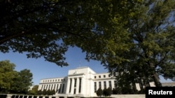 La sede de la Reserva Federal, en Washington DC. Foto de archivo. La Reserva Federal subió el miércoles en medio punto porcentual su tasa de interés de referencia a un día, el mayor aumento en 22 años