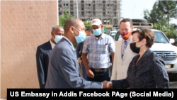 ፈጻሚት ጉዳይ ኤምባሲ ኣመሪካ ኣብ ኢትዮጵያ ትሬሲ ጃኮብሰን ኣብ ክልል ኣምሓራ