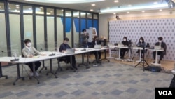 8일 주한미국대사관과 미국의 비정부기구인 국제공화연구소(IRI) 한국사무소가 공동 주최한 ‘북한의 정보 자유’ 온라인 회의가 열렸다.