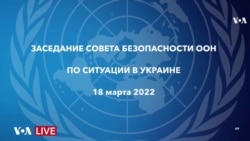 Live: заседание Совета Безопасности ООН по ситуации в Украине 18 марта