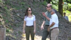 Մեծ Բրիտանիայի արքայազն Ուիլյամը և դքսուհի Քեյթը շրջագայել են Բելիզում գտնվող Կարակոլ հնագիտական վայրում: 