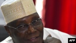 "Actuellement, le Nigeria est un navire qui coule, il doit être sauvé de toute urgence", a déclaré Atiku Abubakar.
