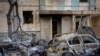 Stambeni blok Kijeva oštećen u bombardovaju, 21. marta 2022. 