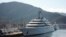  A view of Eclipse, a luxury yacht reported to belong to Russian businessman Roman Abramovich, docked at a port in the resort of Marmaris, Turkey, March 22, 2022. 