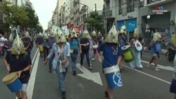 Հարյուրավոր մարդիկ երթի են դուրս եկել Բուենոս Այրեսում՝ նշելու Ջրի համաշխարհային օրը
