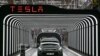 Se muestra un vehículo eléctrico del modelo Y durante el inicio de la producción en la "Gigafactory" de Tesla el 22 de marzo de 2022 en Gruenheide, al sureste de Berlín.