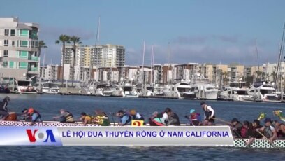 Lễ hội đua thuyền rồng ở Nam California
