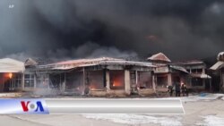 Cháy chợ ở Kharkiv, tiểu thương gốc Việt ở Ukraine tuyệt vọng
