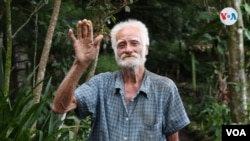 EN FOTOS | El ermitaño que esculpe las piedras de las montañas de Nicaragua