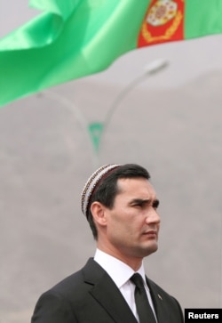 Turkmaniston rahbari Serdar Berdimuhamedov, Ashgabat, 25-aprel, 2021