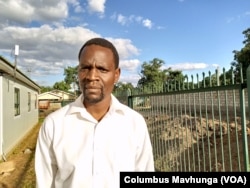 Rueben Akili from the Combined Harare Residents Association on March 21, 2022 said authorities must deal with more than the sewage issue. (Columbus Mavhunga/VOA)