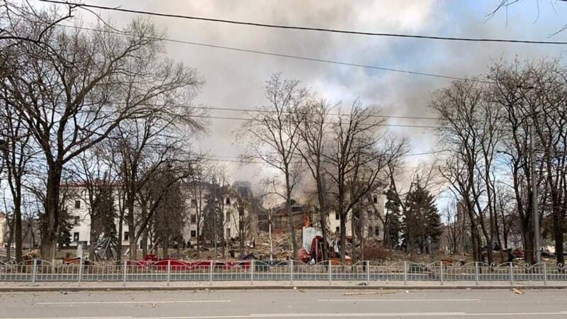 Belum Ditemukan Korban Jiwa di Reruntuhan Teater Mariupol, Ukraina