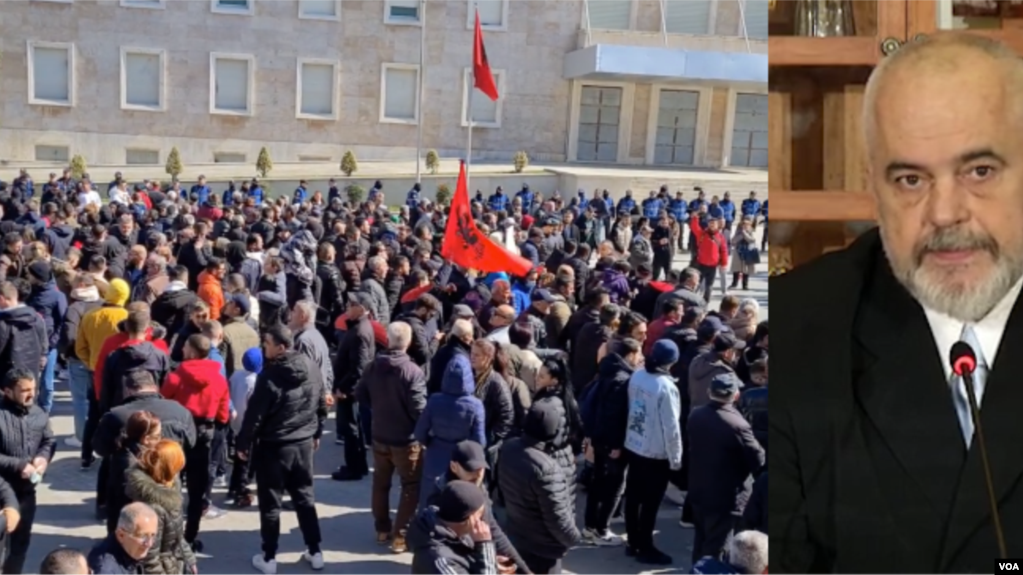 Protesta në Tiranë kundër shtrenjtimit të tregjeve. Qeveria publikon Paketën me 7 pika të Rezistencës Sociale