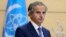 FILE - International Atomic Energy Agency Director General Rafael Mariano Grossi during a meeting with the Japanese government in Tokyo Thursday, March 14, 2024. 